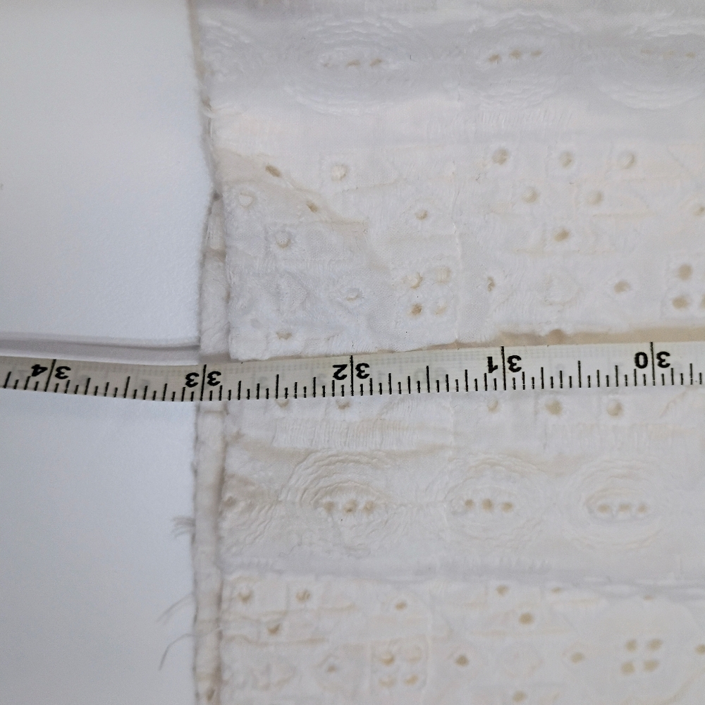 Current Elliot White Cotton Lace Dress - Picture 11 of 13